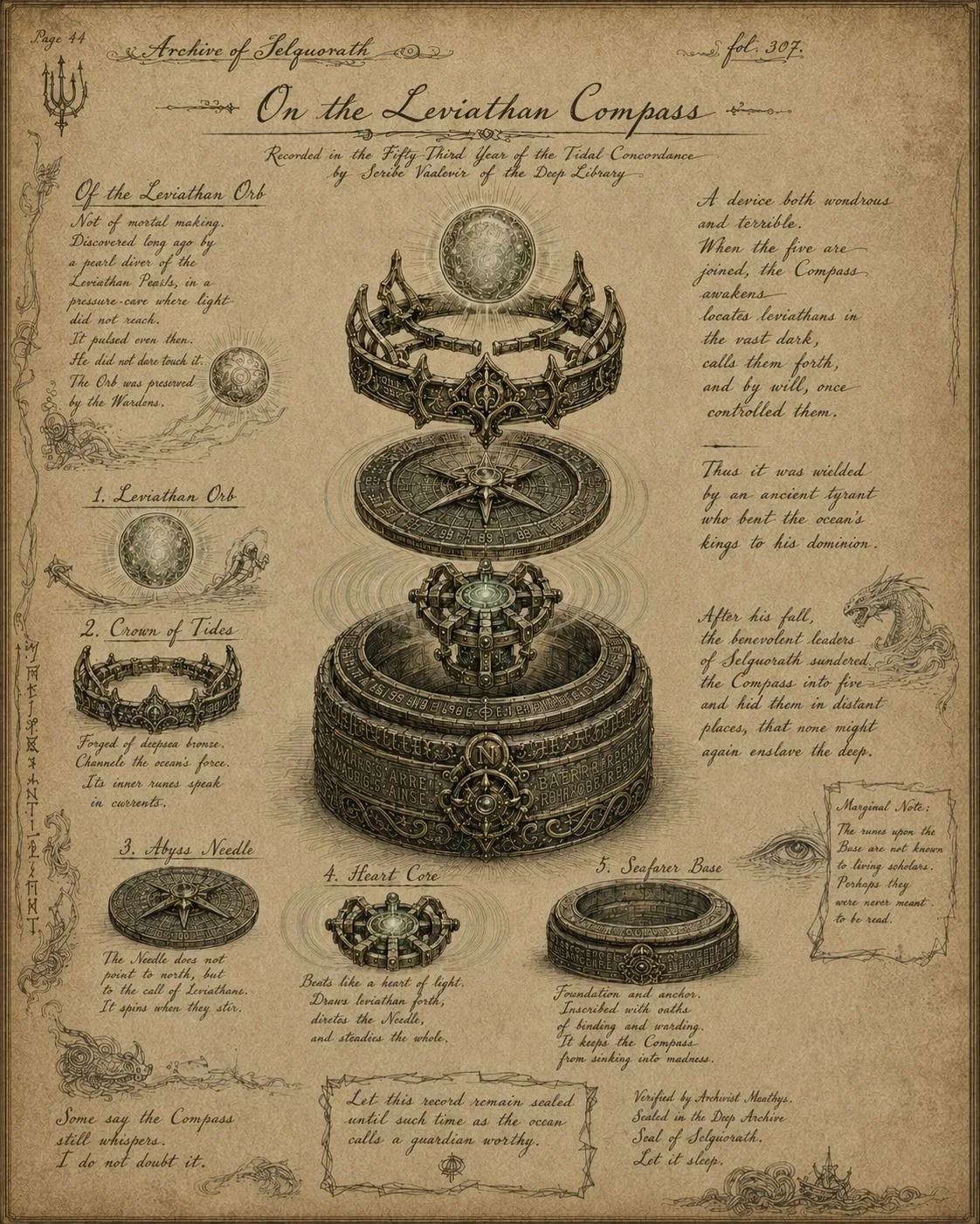 Folio 44: On the Leviathan Compass