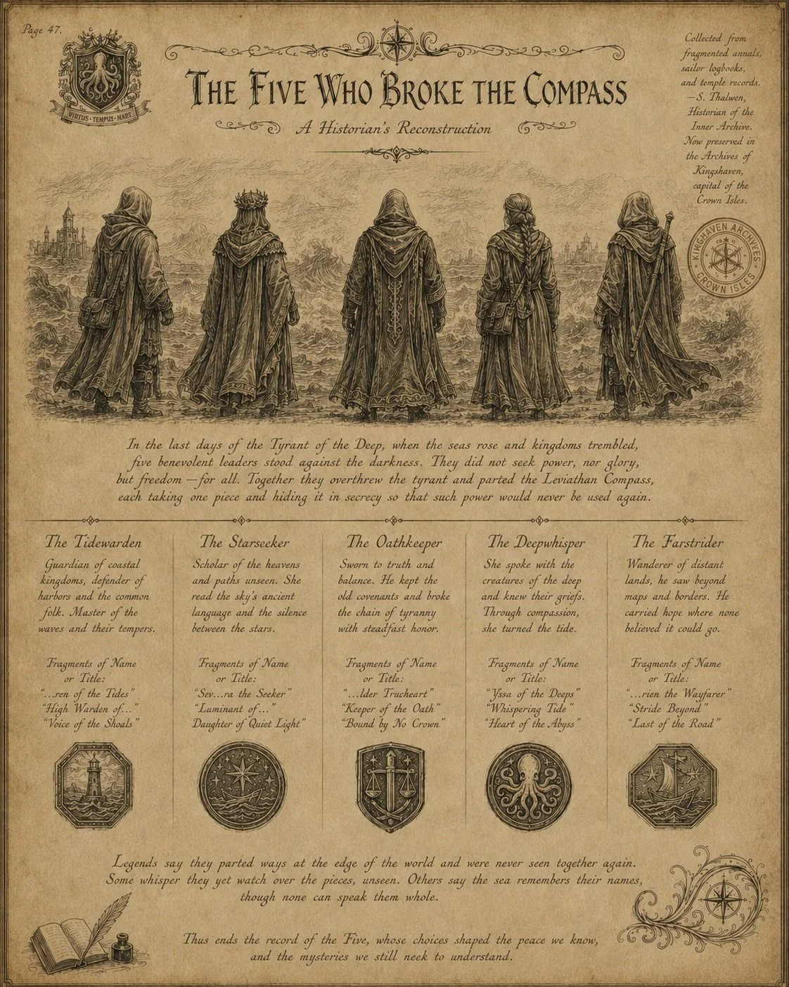 Folio 47: The Five Who Broke the Compass